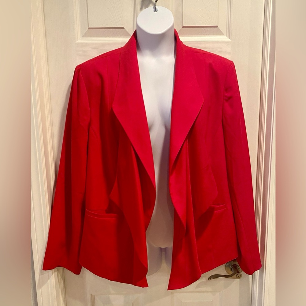 INC International Concepts Red Blazer, size 3x